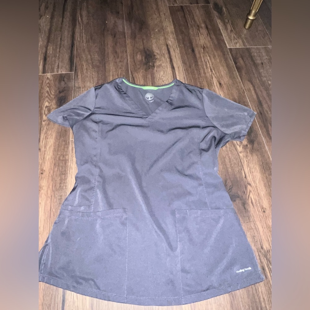 HH Works by Healing Hands Monica Women's 4-Pocket STRETCH V-Neck Scrub Top